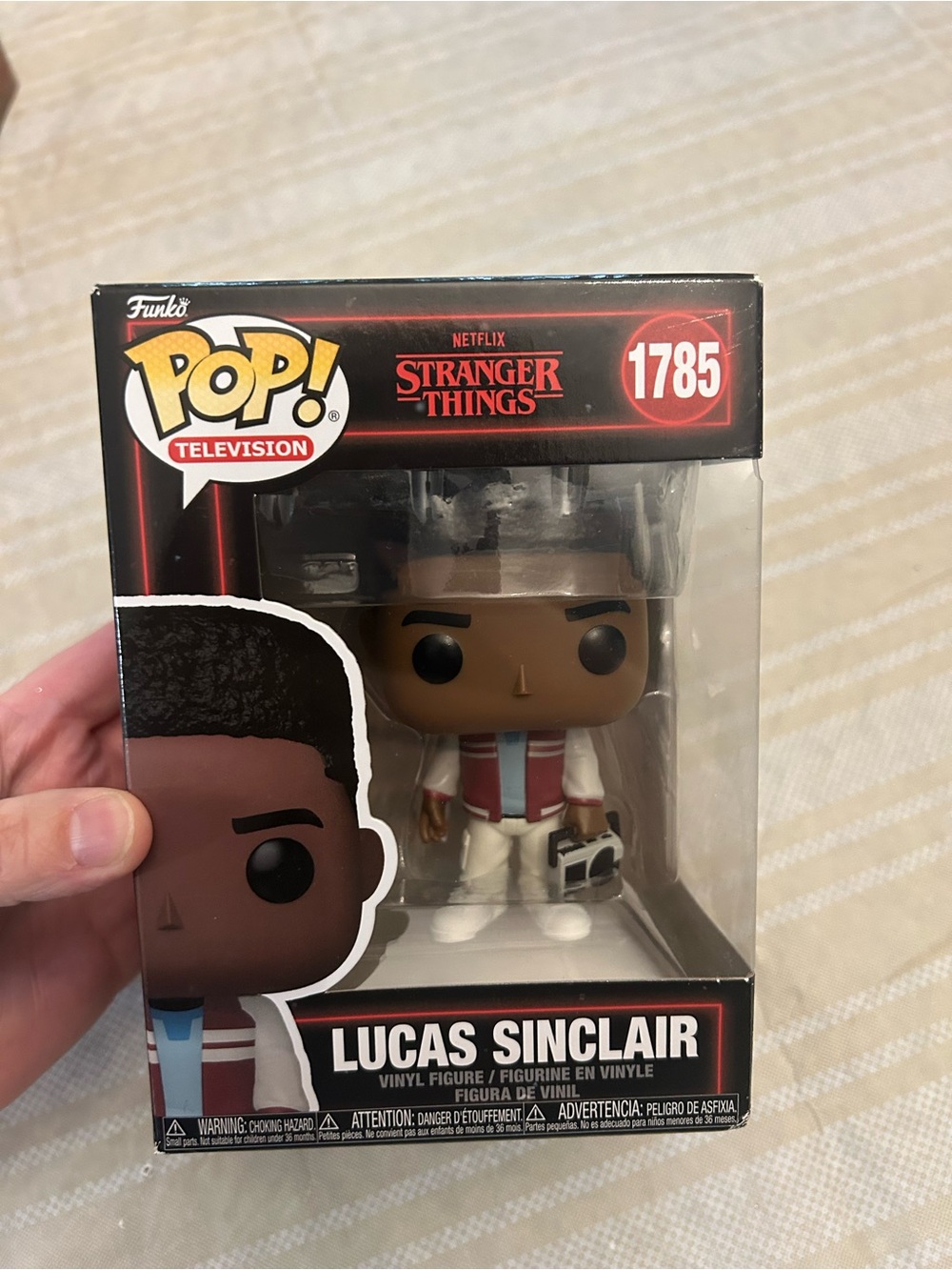 Funko Lucas Sinclair Pop! Vinyl — Red, White, Blue Outfit